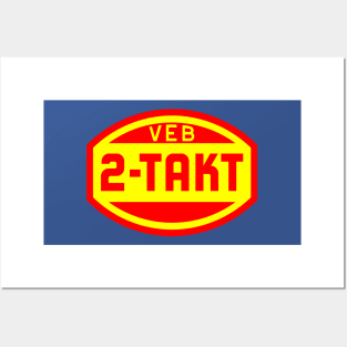 VEB 2-stroke logo Posters and Art